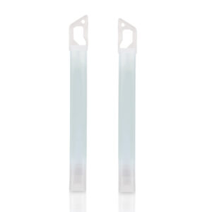 LifeSystems 8 timers glowstick - hvid (2 pak)