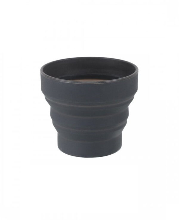 LifeVenture Silicone Ellipse Flexi-Mug Graphite