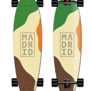Madrid Series Komplet Longboard - Desert