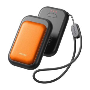 Ocoopa UT4 Young 2x2500 mAh hand warmer USB-C black and orange Powerbank