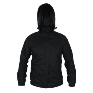 Regnjakke herre - Treklife Rain Packaway - Sort