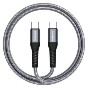 Riversong Hercules, 100W USB-C til USB-C PD nylon kabel, 1m