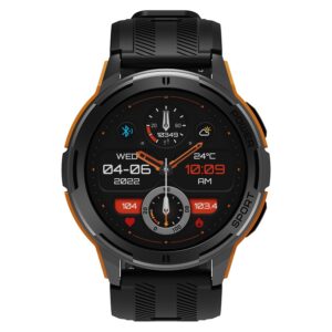 Riversong Motive 8C, 1.43" AMOLED Smartwatch, Sort