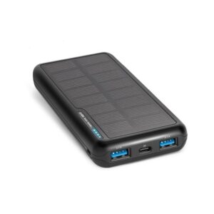 SBS TTBB10000SK Solar Powerbank - Sort - 10000 mAh