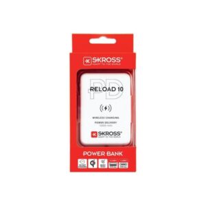 SKross Reload 10 Powerbank - Hvid - 10000 mAh