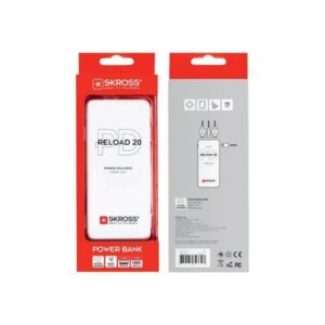SKross Reload 20 Powerbank - Hvid - 20000 mAh