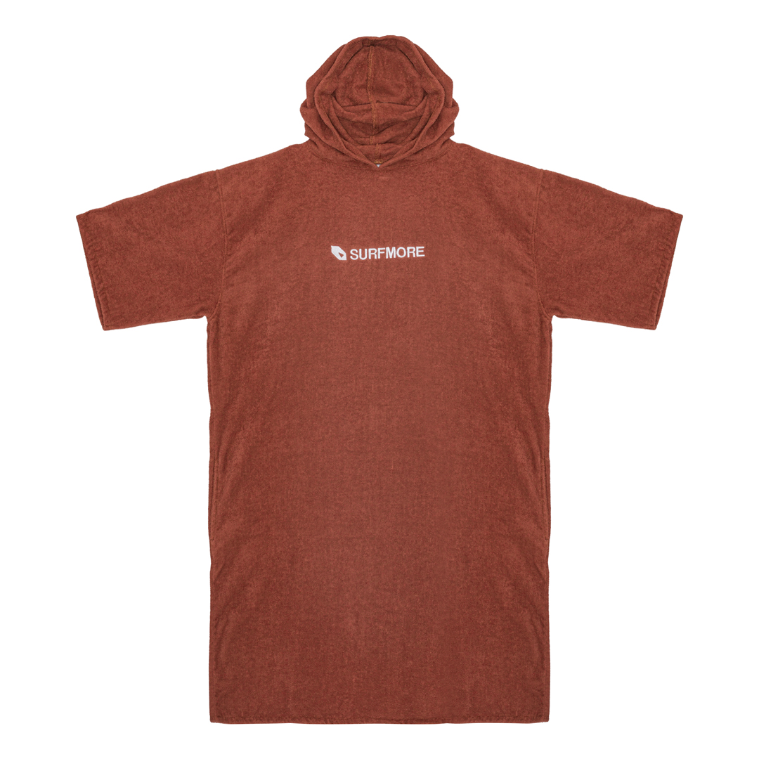 SURFMORE Badeponcho Bomuld - Brick