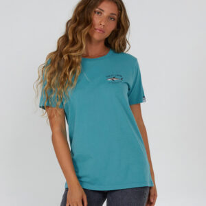 Salty Crew Bruce Boyfriend Tee - Sea Green - S
