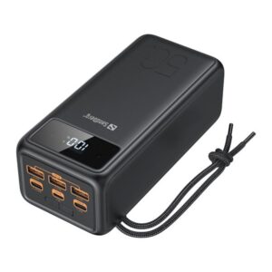 Sandberg Powerbank USB-C PD 130W 50000 mAh Powerbank - Sort - 50000 mAh