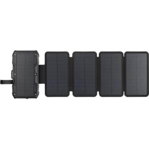 Sandberg Solar 5-Panel Powerbank 10000 Powerbank - Sort - 10000 mAh