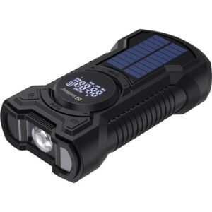 Sandberg Survivor Radio All-in-1 5000 Powerbank - Sort - 5000 mAh
