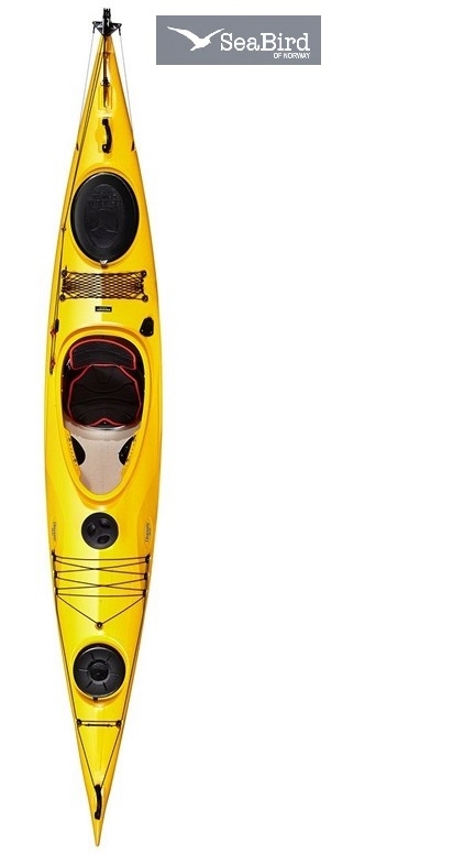 SeaBird Discovery Havkajak med ror - 60-110 kg. - 3 forskellige farver