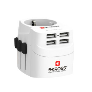 Skross Pro Light Universal Adapter med USB