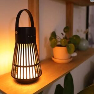 Soundliving Flame lanterne med højtaler.