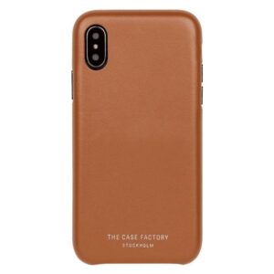 The Case Factory, Nappa læder, iPhone X/XS, Brun