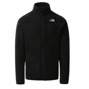 The North Face Mens 100 Glacier Full Zip (Sort (TNF BLACK) Small)