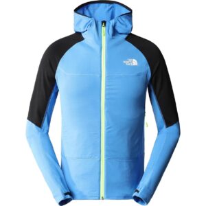 The North Face Mens Bolt Polartec Hoodie (Blå (SUPER SONIC BLUE/TNF BLACK) Small)