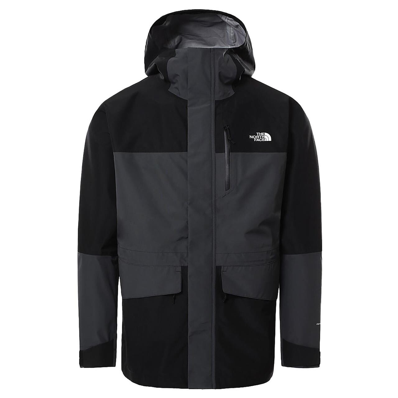 The North Face Mens Dryzzle All Weather Futurelight Jkt (Grå (ASPHALT GREY/TNF BLACK) Small)