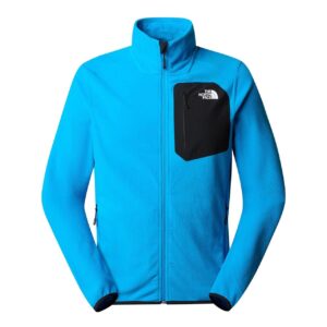 The North Face Mens Experit Grid Fleece (Blå (SKYLINE BLUE/TNF BLACK) Small)