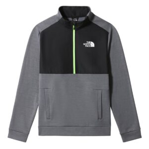The North Face Mens MA 1/4 Fleece (Grå (VANADIS GREY DK HTHR/TNF BLK) Small)
