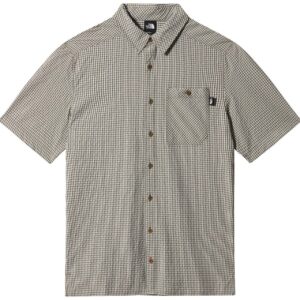 The North Face Mens S/S Hypress Shirt (Grøn (MILITARY OLIVE PLAID) Small)