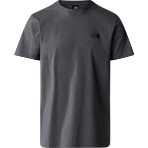 The North Face Mens S/S Simple Dome Tee (Grå (TNF MEDIUM GREY HEATHER) Small)