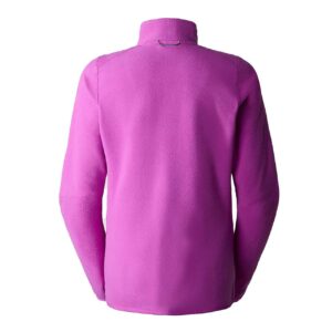 The North Face Womens 100 Glacier Full Zip 2021 model (Lilla (PURPLE CACTUS FLOWER) Small)