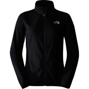 The North Face Womens 100 Glacier Full Zip (Sort (TNF BLACK-NPF) X-small)