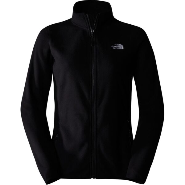 The North Face Womens 100 Glacier Full Zip (Sort (TNF BLACK-NPF) X-small)