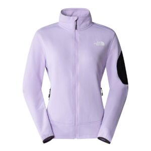 The North Face Womens Mistyescape Fleece (Lilla (LITE LILAC/TNF BLACK) Small)