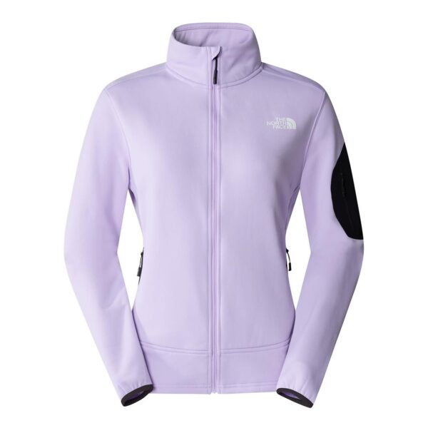 The North Face Womens Mistyescape Fleece (Lilla (LITE LILAC/TNF BLACK) Small)