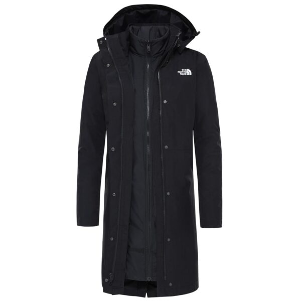 The North Face Womens Recycled Suzanne Triclimate Jacket (Sort (TNF BLACK/TNF BLACK) Small)