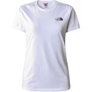 The North Face Womens S/S Outdoor Graphic Tee (Hvid (TNF WHITE) Small)