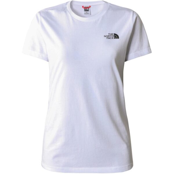 The North Face Womens S/S Outdoor Graphic Tee (Hvid (TNF WHITE) Small)