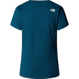 The North Face Womens S/S Simple Dome Tee (Blå (MIDNIGHT PETROL) Small)