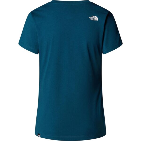 The North Face Womens S/S Simple Dome Tee (Blå (MIDNIGHT PETROL) Small)