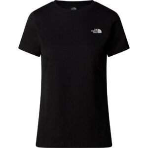 The North Face Womens S/S Simple Dome Tee (Sort (TNF BLACK) Medium)