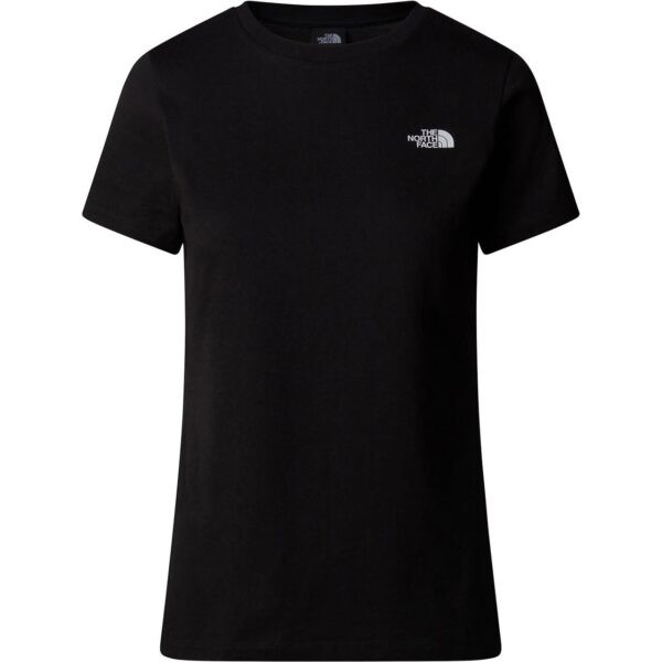 The North Face Womens S/S Simple Dome Tee (Sort (TNF BLACK) Small)