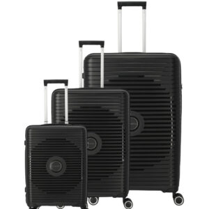 Travelite Orbita Sort Kuffertsæt