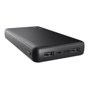 Trust Primo power bank - Li-pol - 2 x USB USB-C - 15 Watt Powerbank - Sort - 20000 mAh