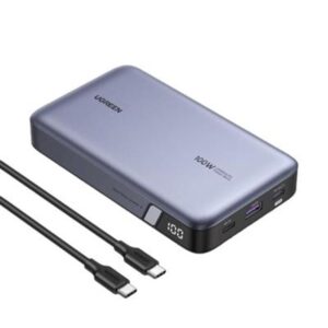 UGREEN 100W Two-way Fast Charging Powerbank - Grå - 20000 mAh