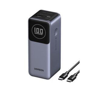 UGREEN 100w Fast Charging Power Bank Powerbank - Grå - 12000 mAh