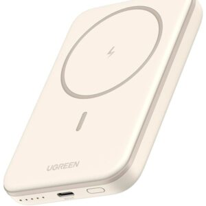UGREEN Magnetic wireless Powerbank - Beige - 10000 mAh
