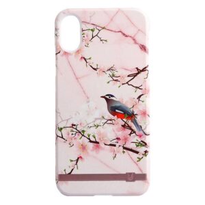 Uunique Print Design, Cover til iPhone X , Marble Blossom
