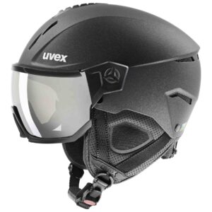 Uvex Instinct Visor, skihjelm med visir, sort
