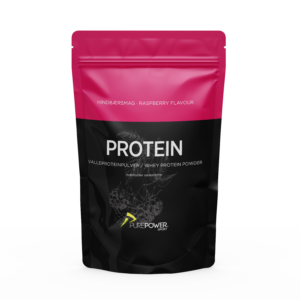 Valleprotein Hindbær 400g