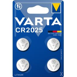 Varta Cr2025 Lithium Coin 4 Pack - Batteri