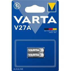 Varta V27a Alkaline Special Battery, 12v, 2 Pack - Batteri