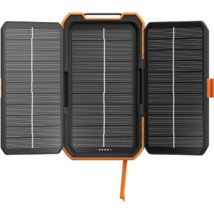 Xtorm Rugged Solar Powerbank 10000 (Sort (BLACK/ORANGE))