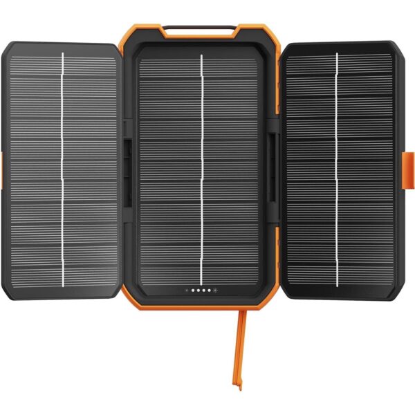 Xtorm Rugged Solar Powerbank 10000 (Sort (BLACK/ORANGE))
